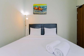 Homey and Minimalist 1BR Royal Sentul Park Apartment By Travelio